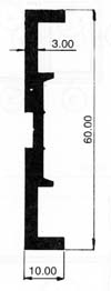 alumunium Curtain Wall-Curtain Wall Group 2303
